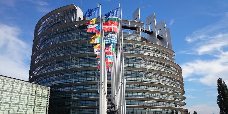 Gebouw Europees parlement