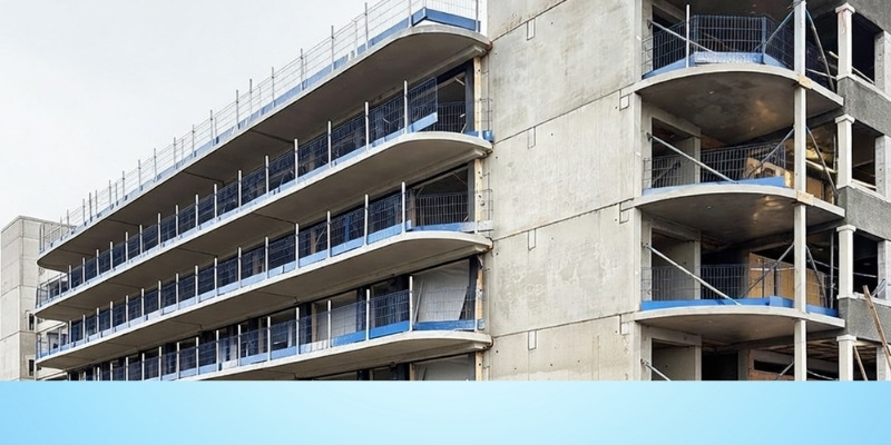 Prefab betonnen casco